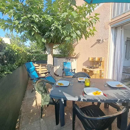 Rdc Avec Acces Direct Plage, Grande Terrasse, Cuisine Equipee, Parking - Fr-1-326-837 Appartement Marseillan (Herault)