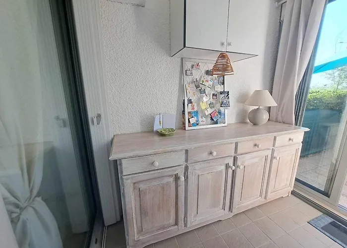 Rdc Avec Acces Direct Plage, Grande Terrasse, Cuisine Equipee, Parking - Fr-1-326-837 Marseillan (Herault)